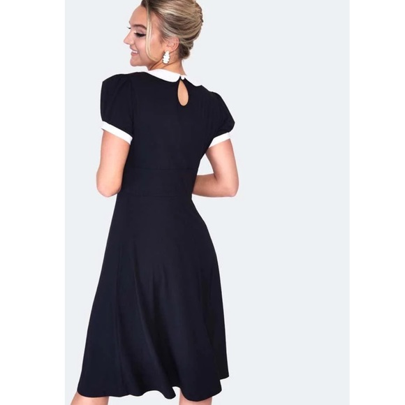 Voodoo Vixen Wednesday Baby Doll Dress - Picture 3 of 4